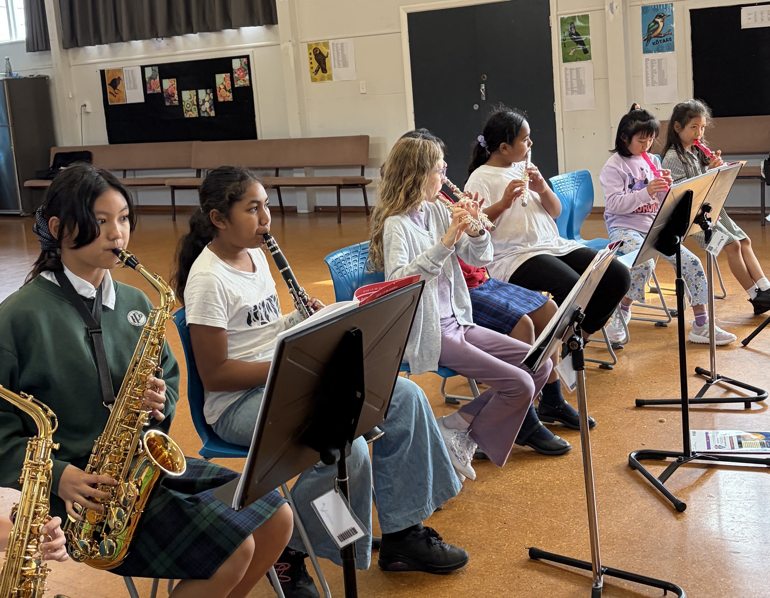 Class rehearsal